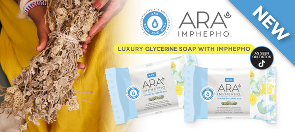 4 reasons why you should switch to the NEW ARA Imphepho Luxury Glycerine Bar
