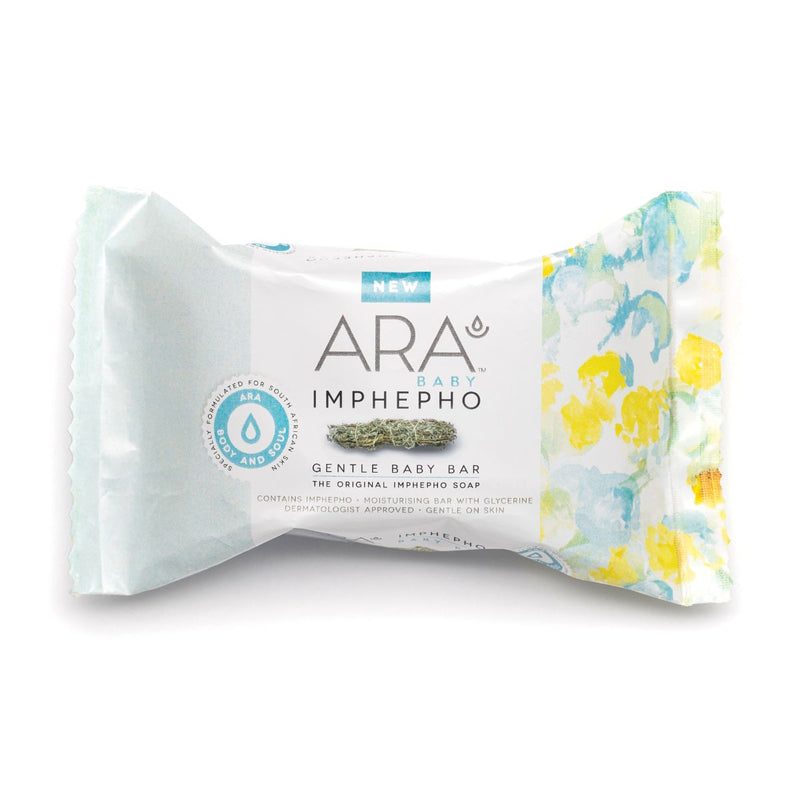 ARA imphepho gentle baby bar moisturizing cleansing dermatologist approved